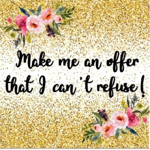 Please feel free to make an offer!